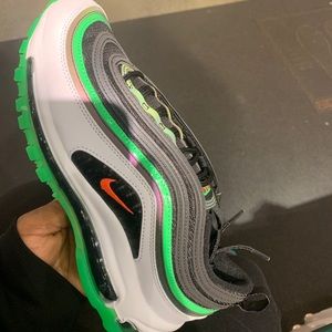 Green Reflective Nike